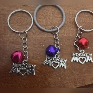 Hockey Mom keychain 3 available